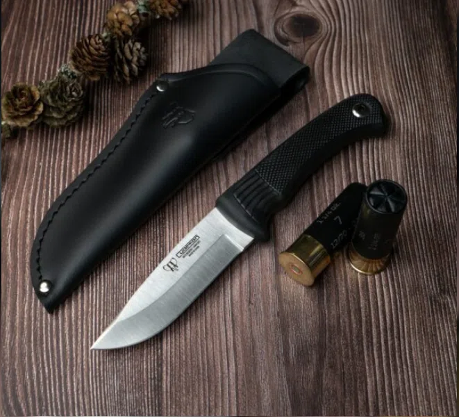 Cudeman Allroundkniv Jakt - Robust kniv med gummihandtag | Knivmagasinet