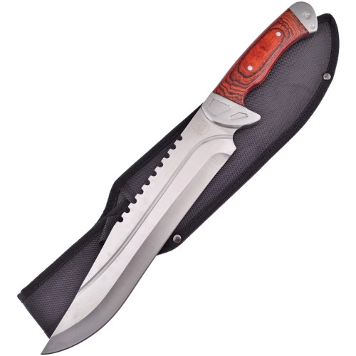 Frost Cutlery Bowiekniv – 40 cm & Pakkawood | Knivmagasinet