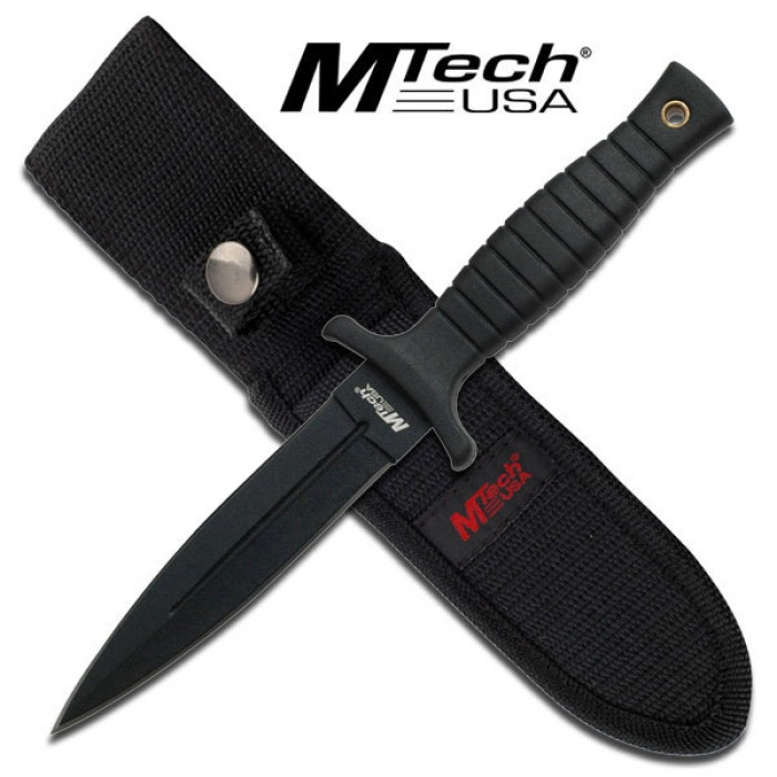 M-Tech MT Stickkniv 23 cm Gummigrepp – Knivmagasinet