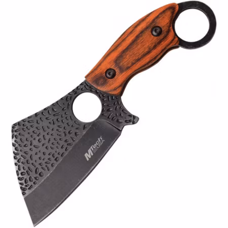 M-Tech Fastbladskniv Kniv 19 cm med Fingerring & Fulltang – Knivmagasinet