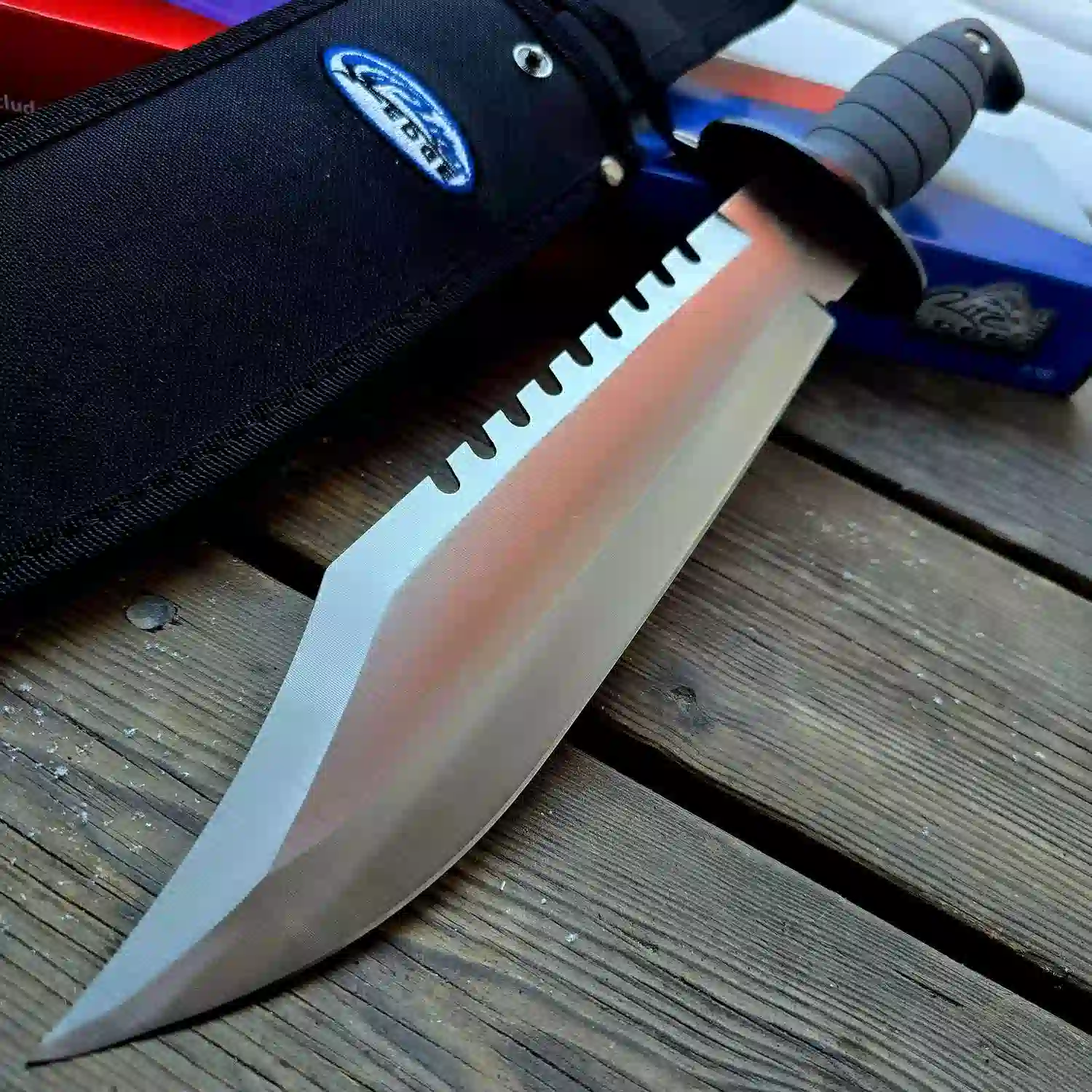 Rite Edge Beast Bowie 38cm med braständare | Knivmagasinet
