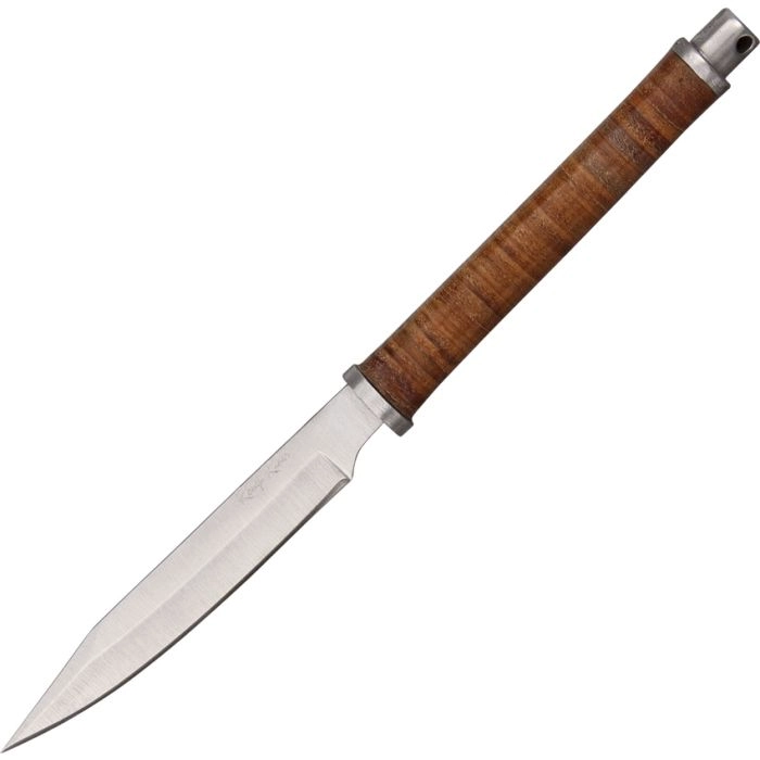 Köp Rough Rider Brevkniv med Läderhandtag 14cm | Knivmagasinet
