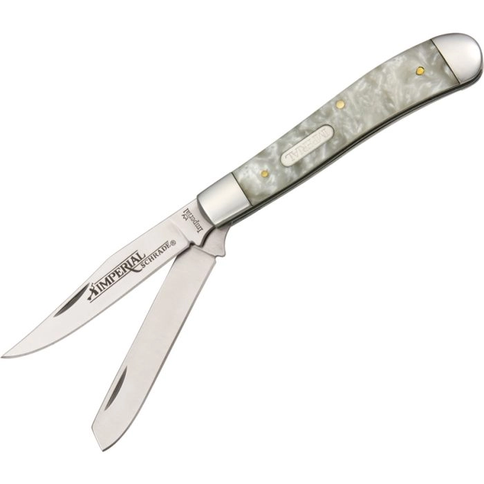 Köp Schrade Fickkniv med Dubbla Blad 17 cm | Knivmagasinet