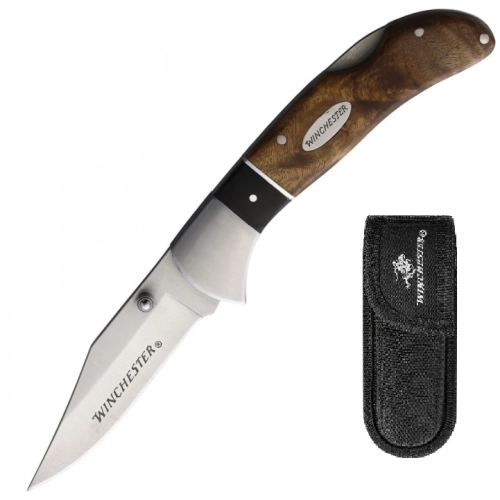 Köp Winchester Fällkniv Jakt Burlwood 18 cm | Knivmagasinet