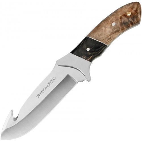 Winchester Jaktkniv Storvilt med Buköppnare 25 cm Burlwood | Knivmagasinet