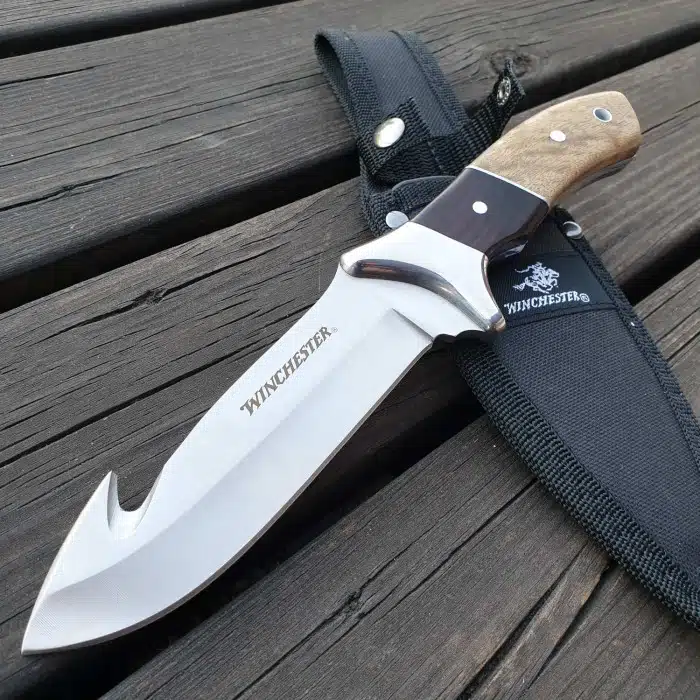 Winchester Jaktkniv Storvilt med Buköppnare 25 cm Burlwood | Knivmagasinet