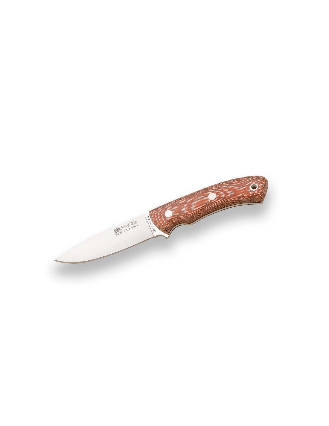 Köp Joker Pantera Jaktkniv 21 cm i Röd Micarta | Knivmagasinet