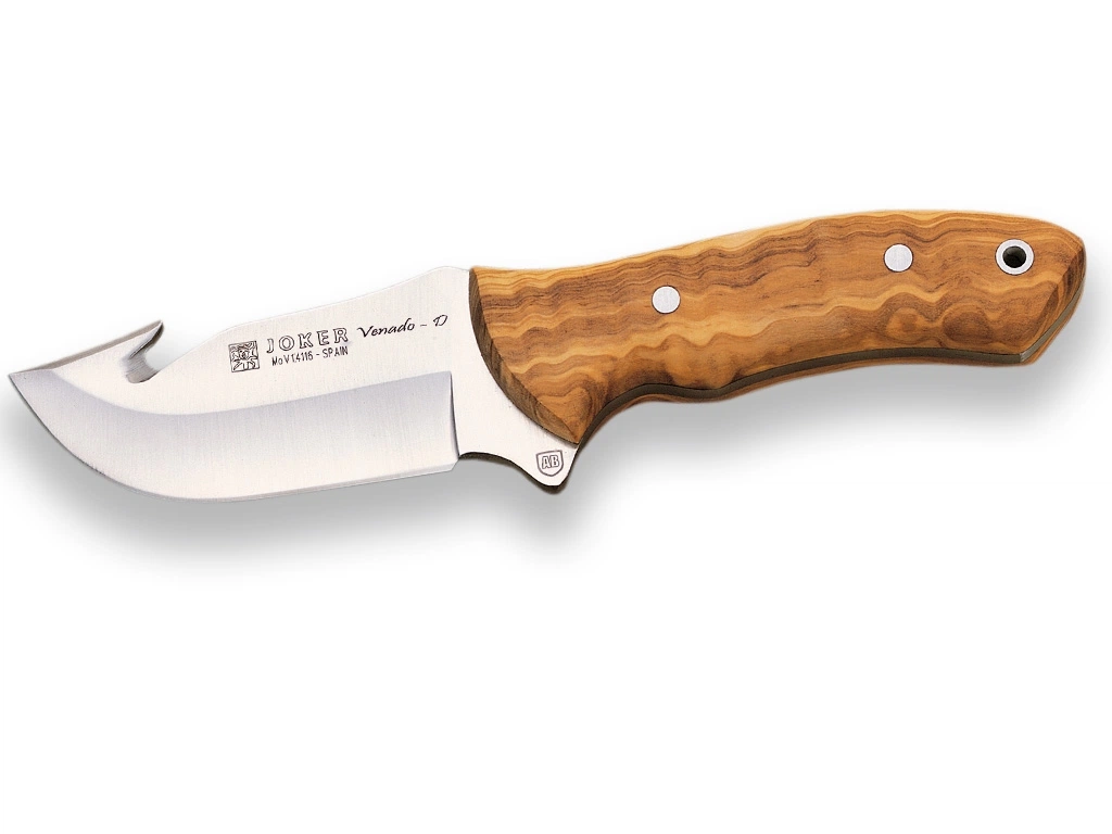 Joker Venado-D Jaktkniv Olivträ med Buköppnare | Knivmagasinet