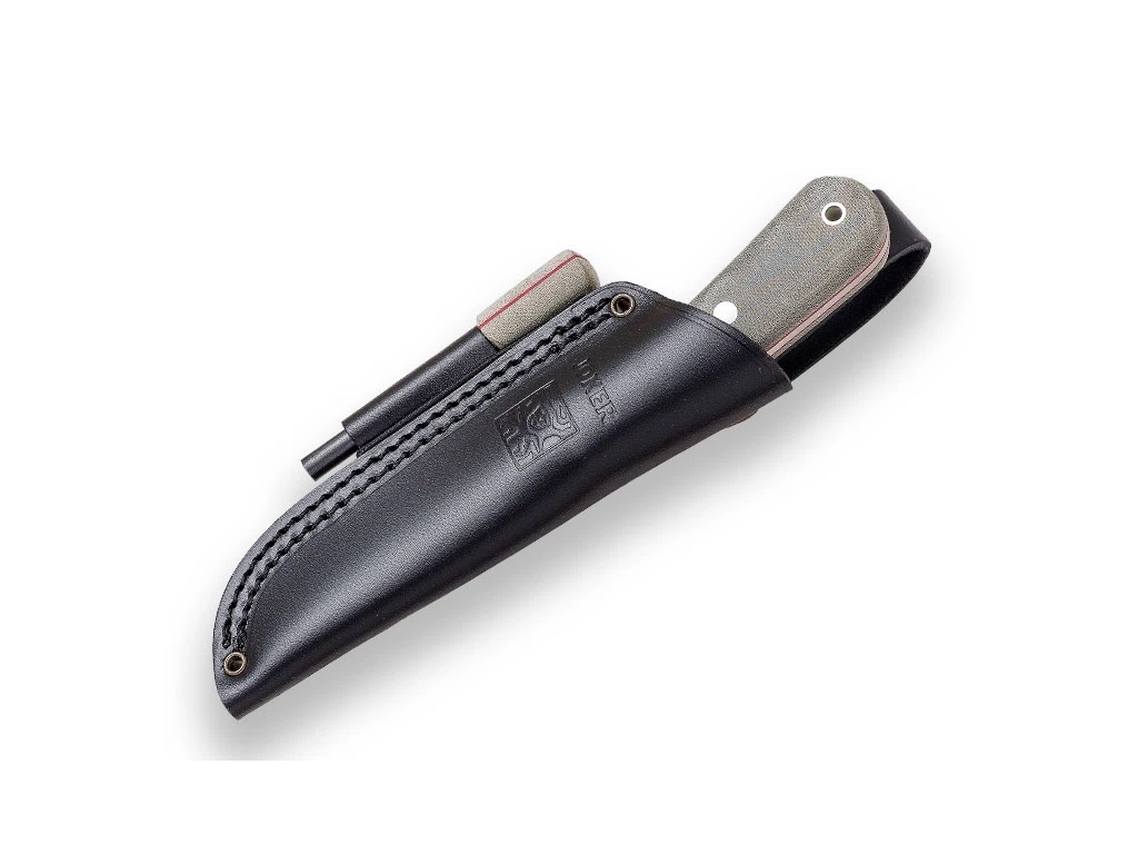 Joker Bushcraftkniv 14C28N med Tändstål – Köp online | Knivmagasinet