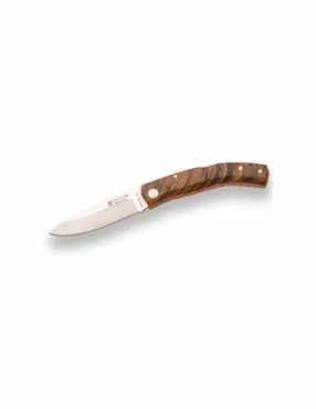 Handgjord fickkniv Joker Ranchera 8 cm i valnöt – Sandvik 14C28N, 81 g