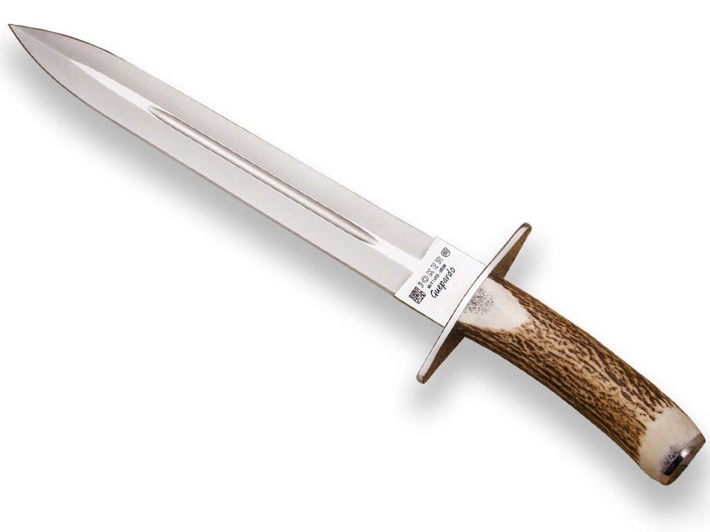 Joker Guepardo XL Stickkniv i Hjorthorn 30 cm – Köp hos Knivmagasinet