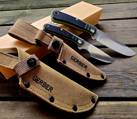 Gerber Downwind Jaktset: Drop Point & Caper – Köp hos Knivmagasinet