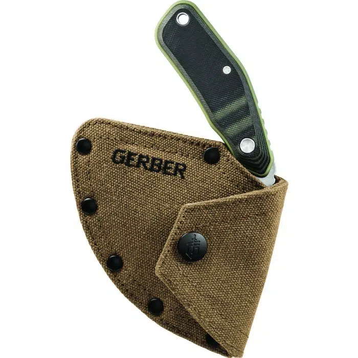 Gerber Downwind Ulu Green – Unik jaktkniv för slakt – Knivmagasinet
