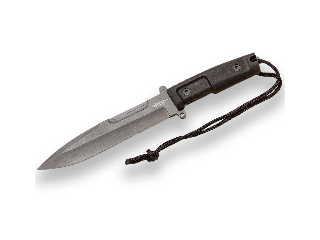 JKR Taktisk Överlevnadskniv 32 cm – Titanfinish – Knivmagasinet