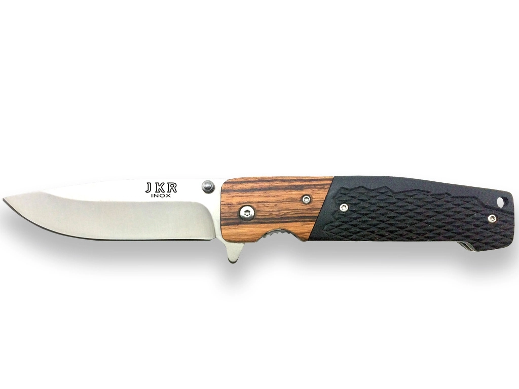 JKR Fällkniv EDC 20 cm – G10 & Ädelträ – Knivmagasinet