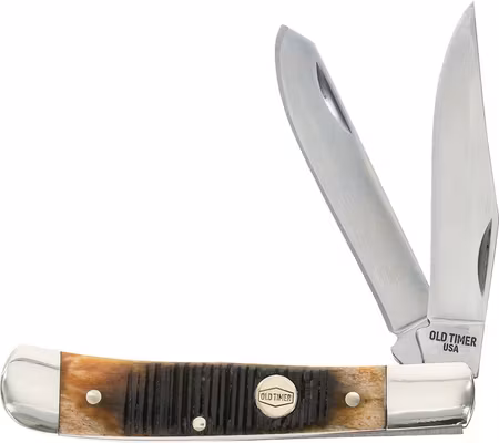 Schrade Old timer Trapper 940TG – Klassisk Fällkniv i 1095 Kolstål