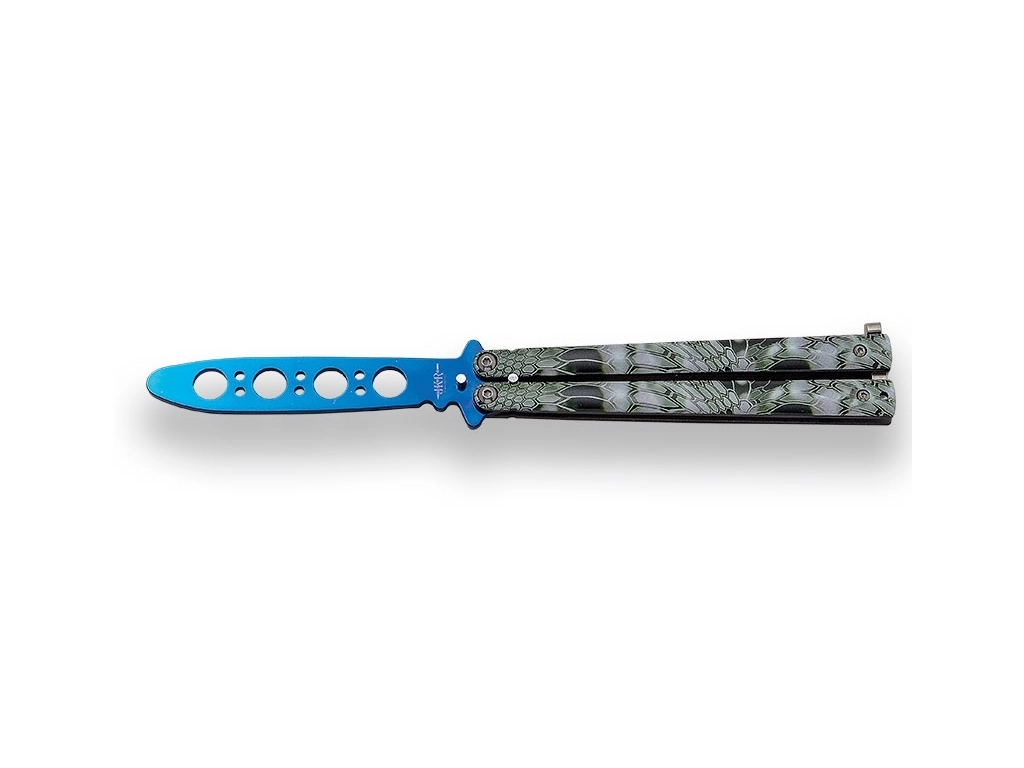 Butterflykniv Träningskniv JKR700 Camo 10 cm | Knivmagasinet