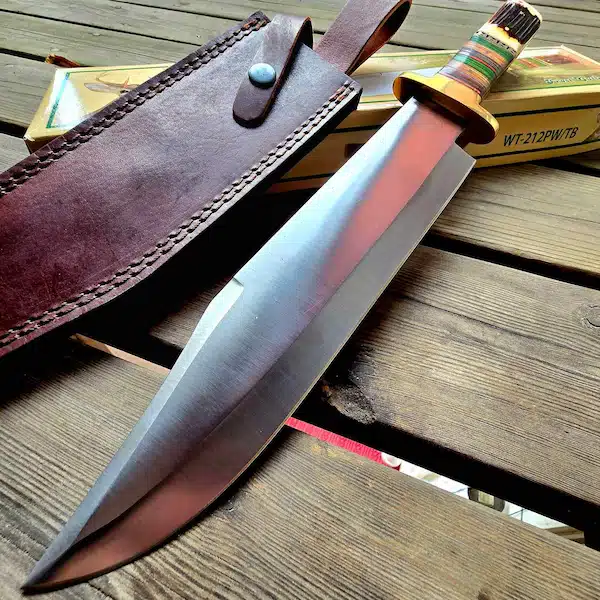 Frost Cutlery Whitetail Bowiekniv 39 cm | Stor Bowiekniv för Jakt & Vildmark | Knivmagasinet