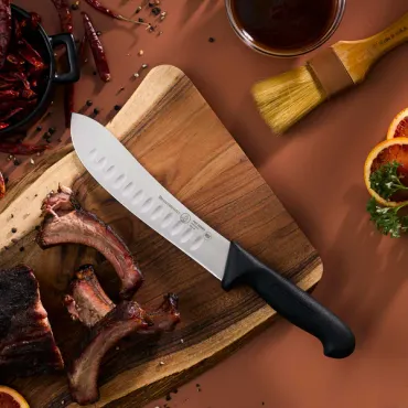 Messermeister Pro Slaktkniv 20 cm – Kullenslipad Styckkniv