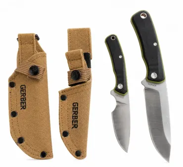 Gerber Downwind jaktknivset – Drop Point & Caper Green