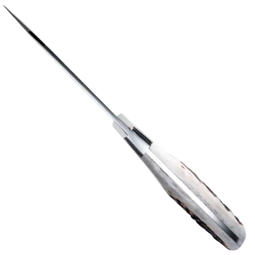 Cudeman Jäger 150-C handgjord jaktkniv 10 cm – äkta hjorthorn och full tang