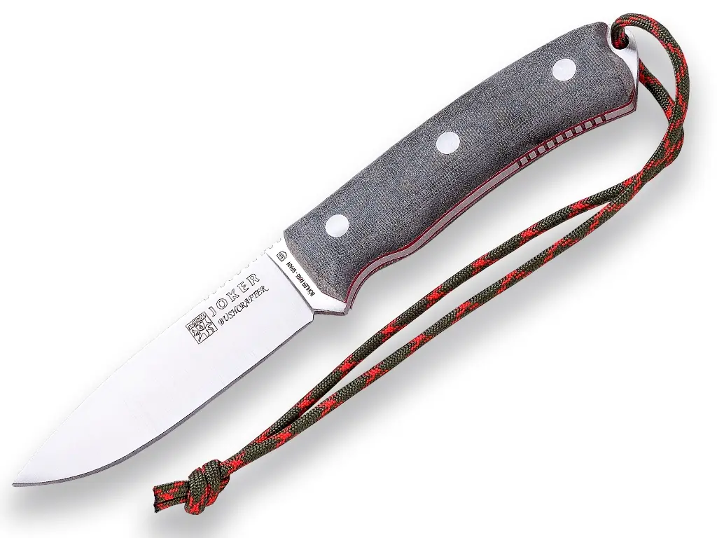 Joker Bushcrafter Bushcraftkniv Böhler N695 Micarta 10,5 cm