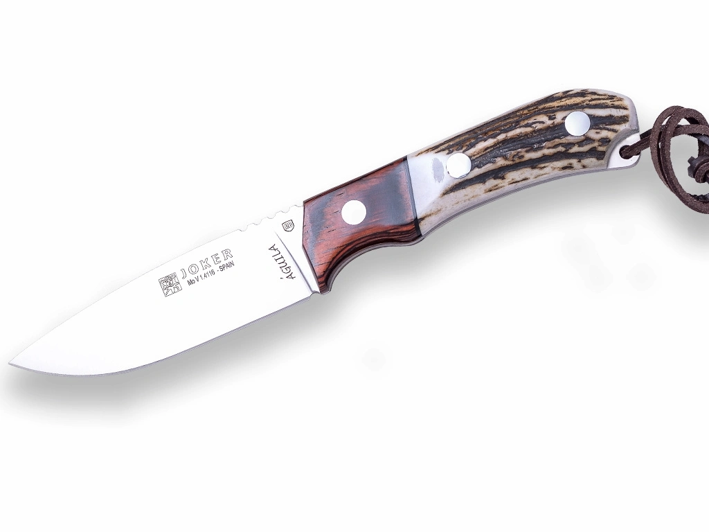 Joker Aguila Jaktkniv 10,5 cm Hjorthorn | Handgjord i Spanien