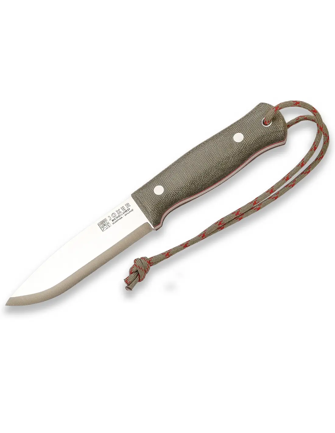Joker Bushlord Bushcraftkniv Sleipner | Survivalkniv Micarta