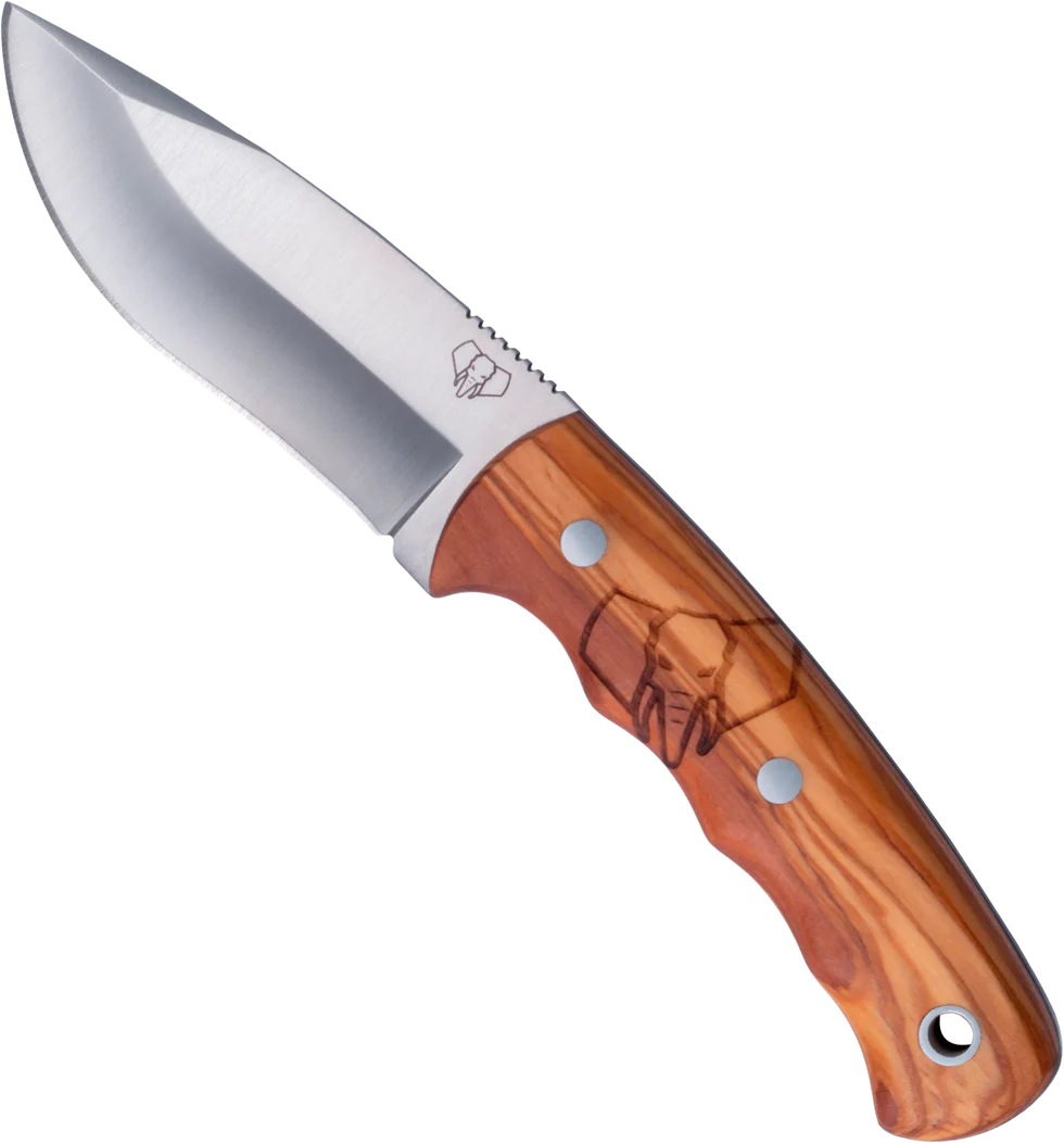 Cudeman Alazán Olive Wood Jaktkniv Full Tang | Knivmagasinet