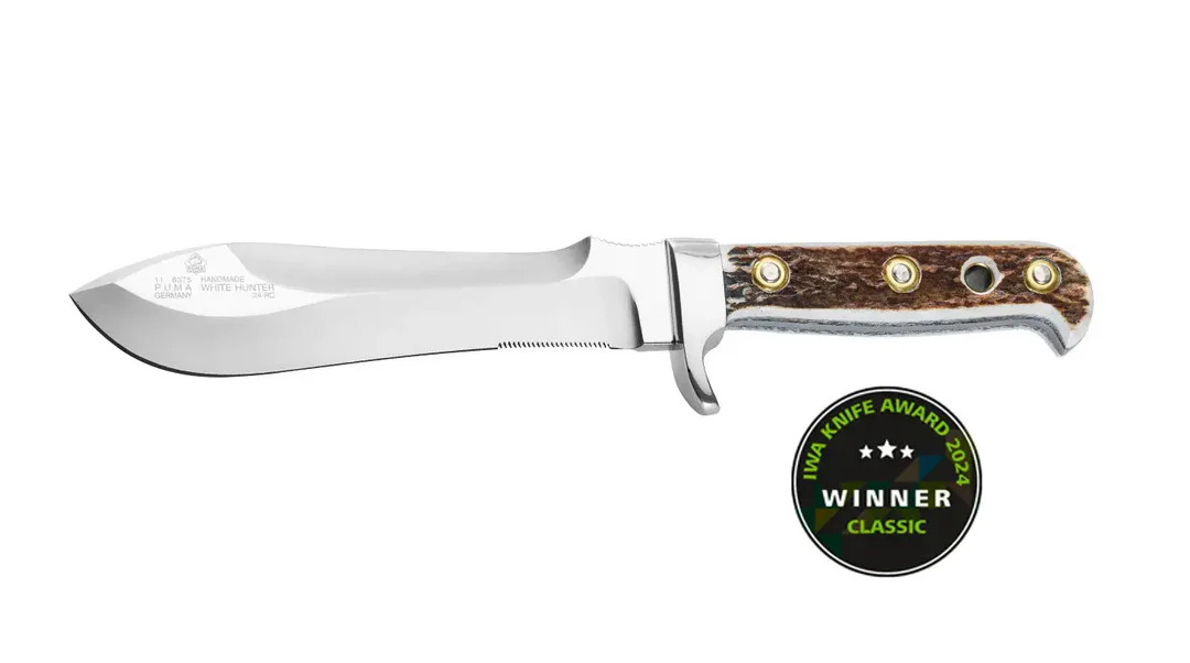 PUMA White Hunter – Jaktkniv från Solingen I IWA Knife Award 2024 Classic