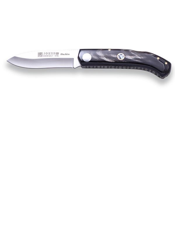 Joker Pachón Jaktfällkniv 8 cm Buffelhorn | Knivmagasinet