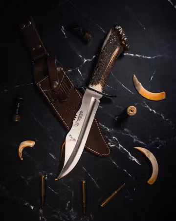 Stor Bowiekniv 41 cm – Cudeman Big Elephant | Knivmagasinet