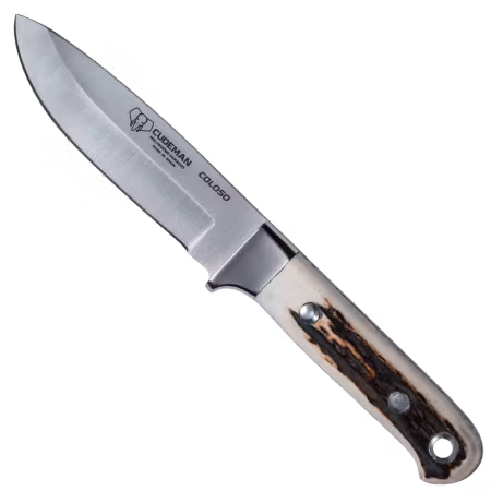 Jaktkniv fast blad med hjorthorn - Cudeman Coloso – 10 cm blad | Knivmagasinet