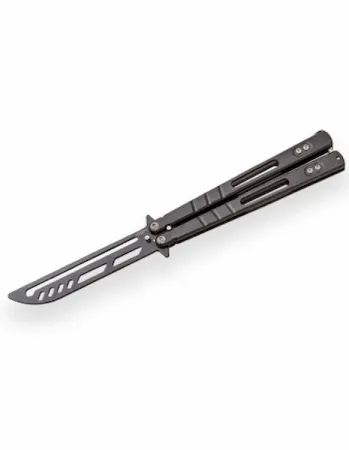 Butterfly Träningskniv Set 2 st | Balisong Trainers i Rostfritt Stål