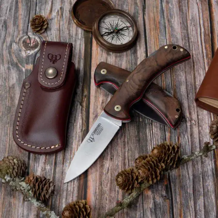 Fickkniv EDC Cudeman Galatea Valnöt – Böhler N690Co