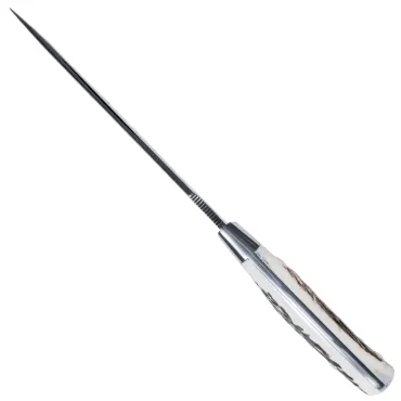 Cudeman Rhyno Hunter jaktkniv i hjorthorn – älgkniv 14,5 cm