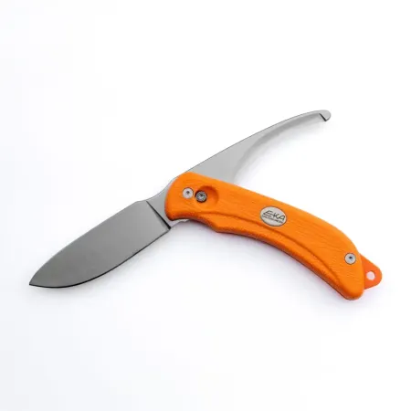 EKA SwedBlade G5 Orange – jaktkniv 9,5 cm med buköppnare och kydexslida
