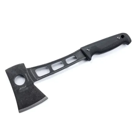 EKA yxset W1 Black – HatchBlade campingyxa 32 cm & AxeBlade huggkniv 16,3 cm