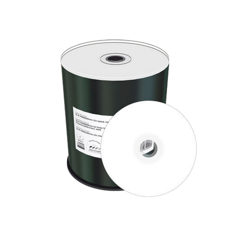 Mediarange 52x CD-R hvit printbar 100 stk
