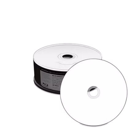 MediaRange PRO BD-R 25GB 6x hvit printbar 25 stk