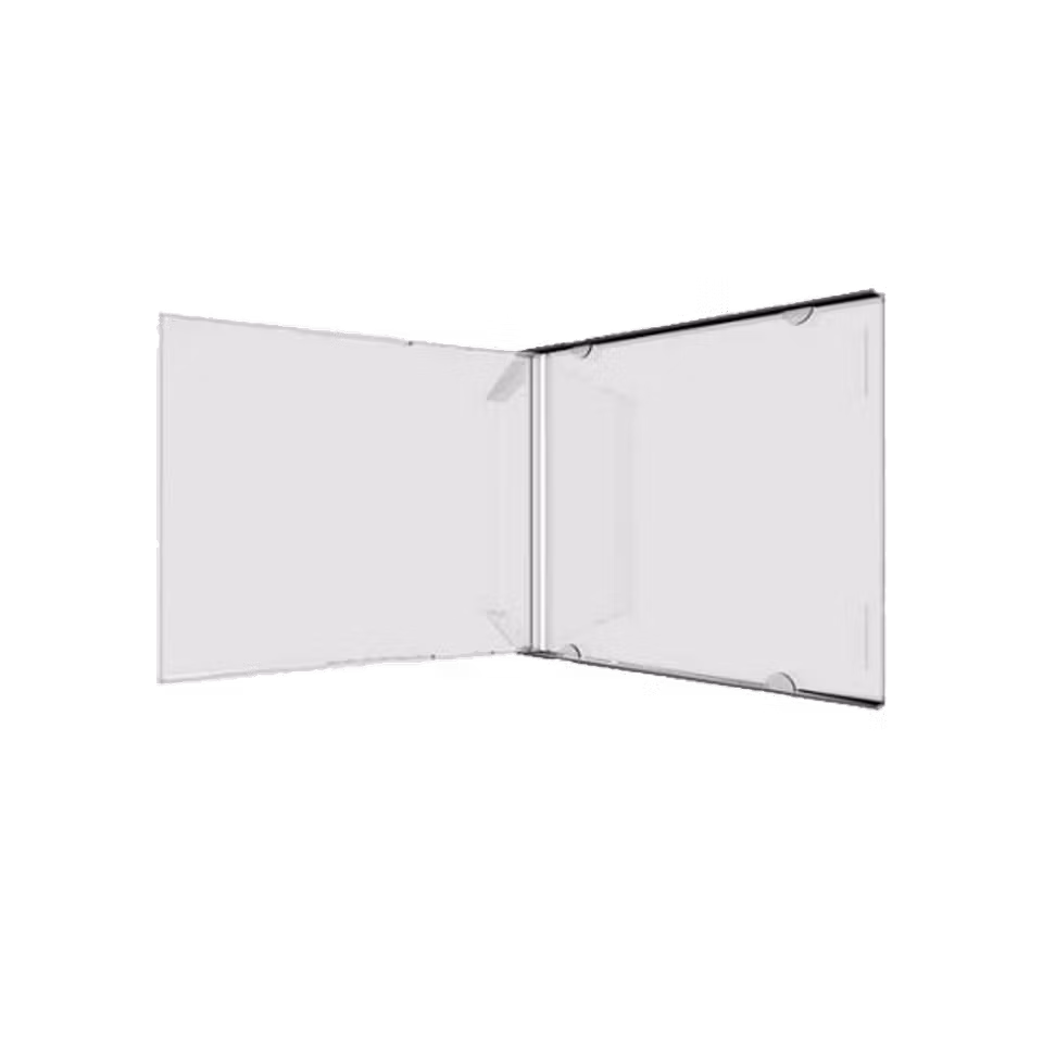 Mediarange Cd cover 10,4mm klar uten innlegg 200 pakke