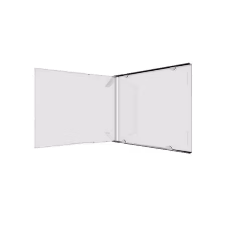 Mediarange Cd cover 10,4mm klar uten innlegg 200 pakke