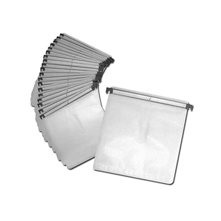 Mediarange plastlommer til aluminiums box plass til to plater 20 stk