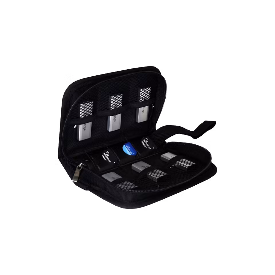 Mediarange minnepenn minnekort 6 USB & 3 SD veske 1 stk