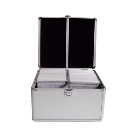 DJ Aluminiumkasse med plass til 300 stk cd/dvd plater