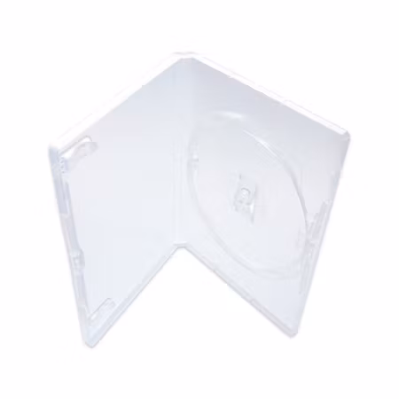 Amaray dvd cover klar for 1 plate