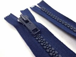 D013 Blixtlås delrin 20 cm ej delbar 9 mm mörkblå