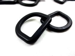 S688 D-ring plast 25 mm svart (2/20/100 st)