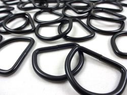 S251 D-ring svart 30 mm (10/50 st)