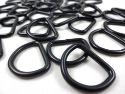 S251 D-ring svart 26 mm (10/50 st)